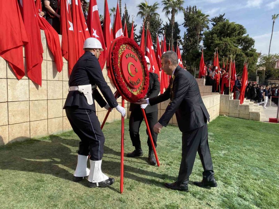 Atatürk’ün Mersin’e Gelişinin 102’inci Yıl Dönümü Törenle Kutlandı