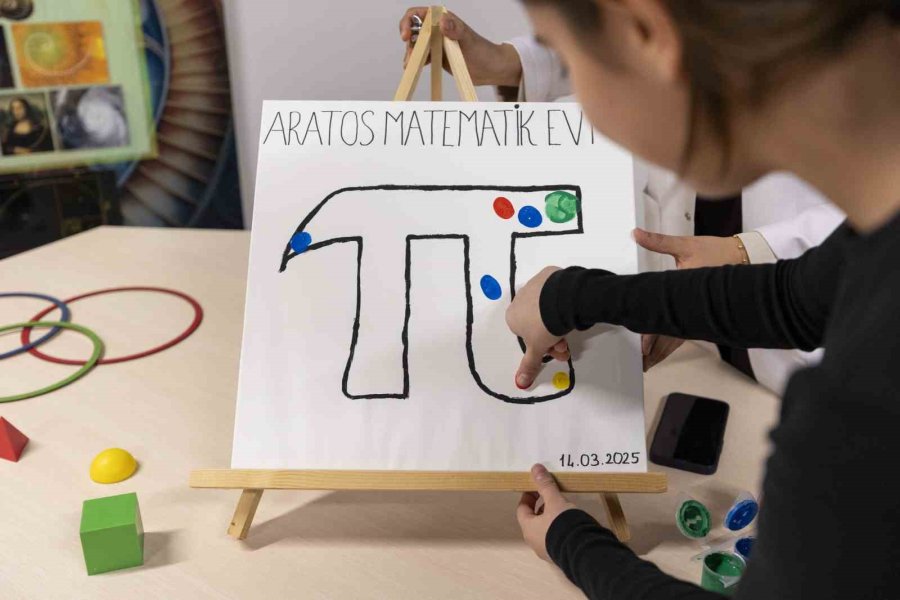 Tarsus Aratos Matematik Evi’nde ’dünya Pi Günü’ Etkinliği Düzenlendi