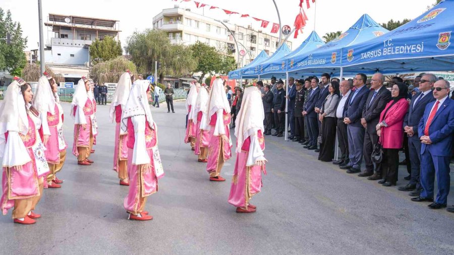 Atatürk’ün Tarsus’a Gelişinin 102. Yılı Coşkuyla Kutlandı