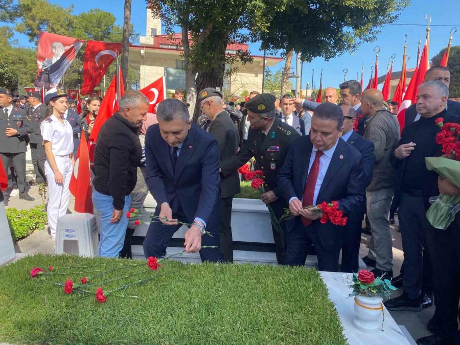 Antalya’da 18 Mart Şehitleri Anma Günü Ve Çanakkale Deniz Zaferi’nin 110. Yıl Dönümü