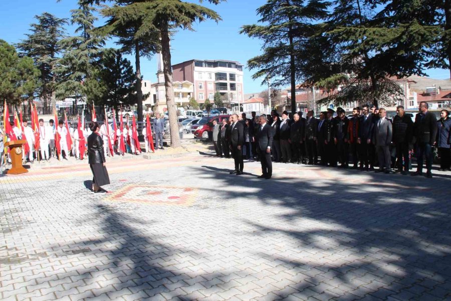 Yunak’ta Çanakkale Zaferi’nin 110. Yıl Dönümünde Şehitler Anıldı