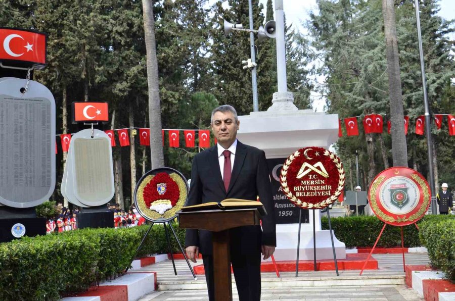 Mersin’de Çanakkale Şehitleri Törenle Anıldı