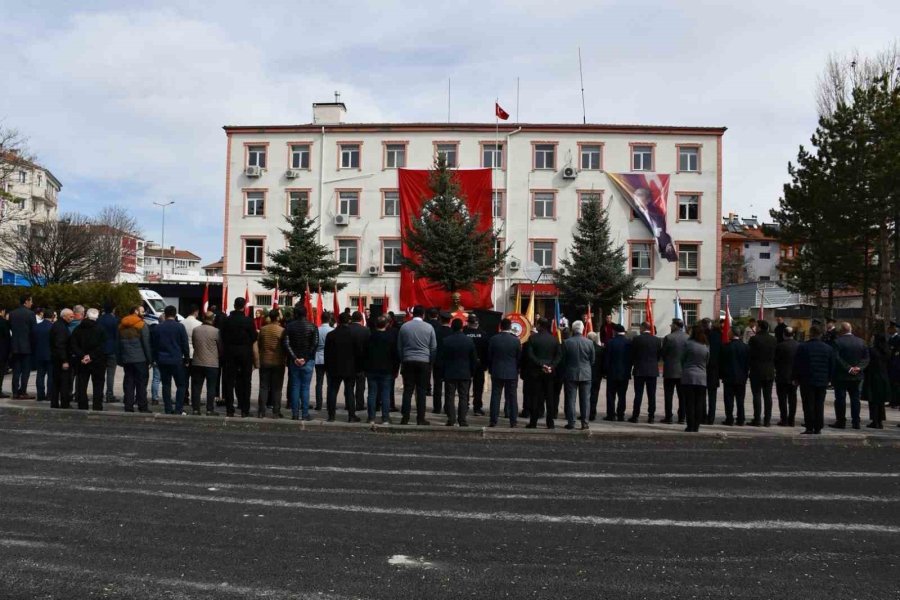 Tomarza’da 18 Mart Çanakkale Zaferi Ve Şehitleri Anma Günü Programı Düzenlendi