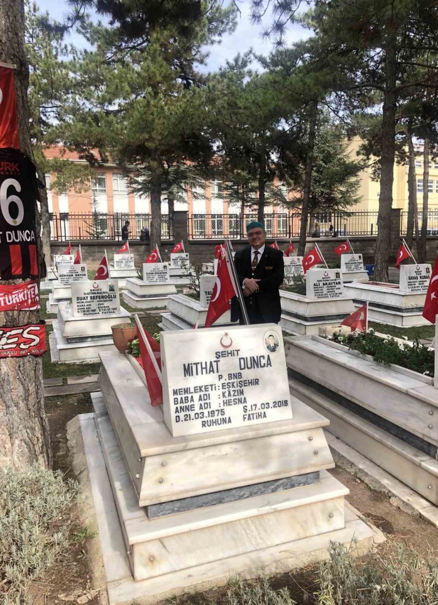 Şehadetinin Sene-i Devriyesinde Şehit Binbaşı Mithat Dunca Unutulmadı